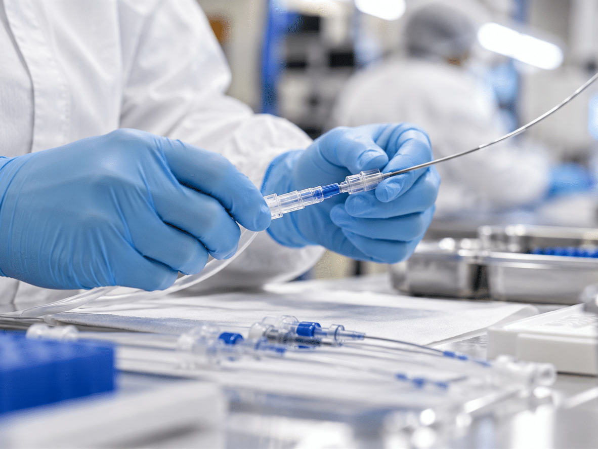 Medical device manufacturing under ISO quality standards