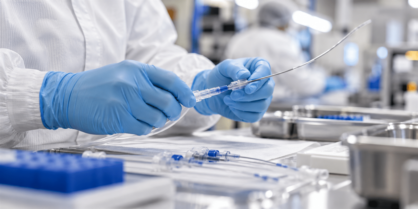 Medical device manufacturing under ISO quality standards